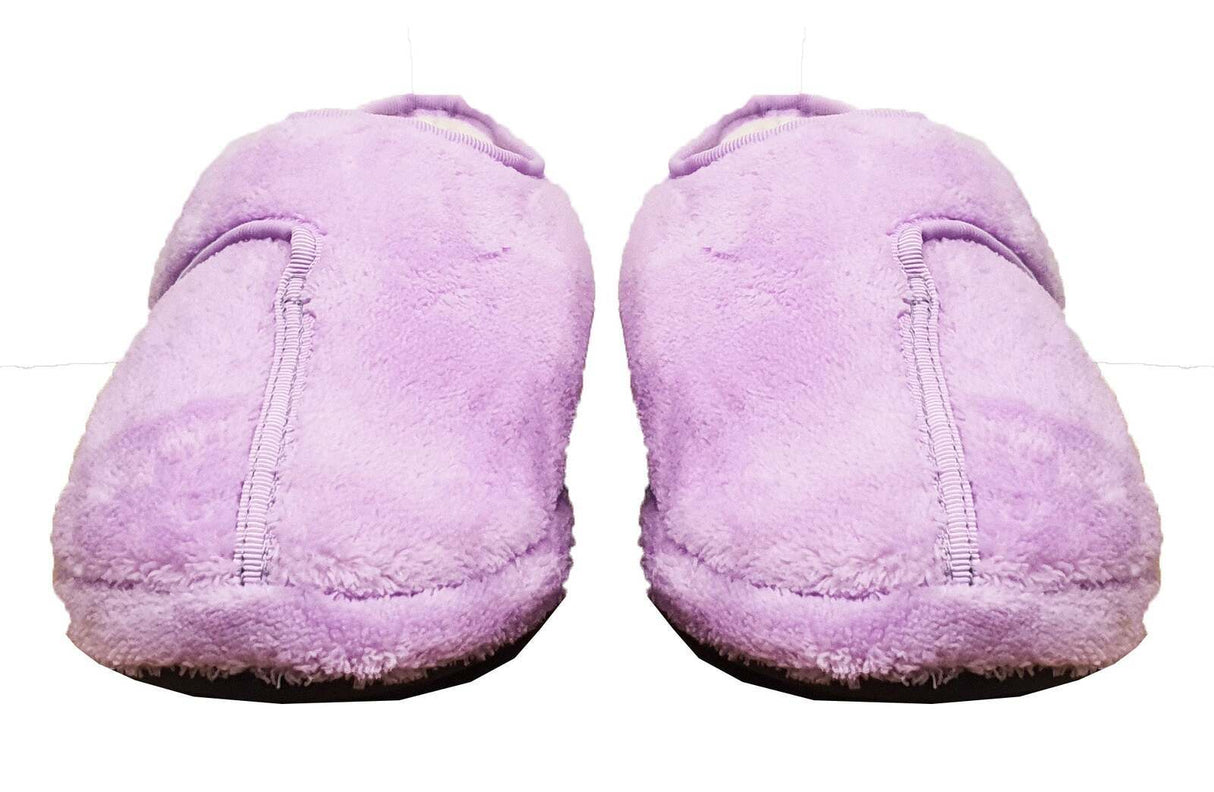 ARCHLINE Orthotic Plus Slippers Closed Scuffs Pain Relief Moccasins - Lilac