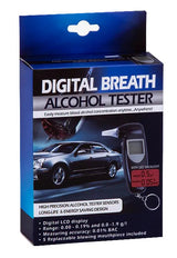 Digital Breath Alcohol Tester Breathalyzer Analyzer Handheld Portable Detector