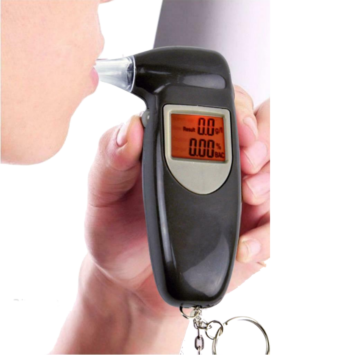 Digital Breath Alcohol Tester Breathalyzer Analyzer Handheld Portable Detector