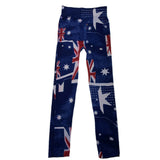 Australia Flag Womens Leggings OZ Au Aussie Pants Bottoms Australian