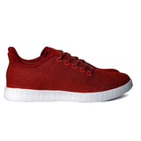 Axign River Lightweight Casual Orthotic Shoes Sneakers Runners - Red/Berry