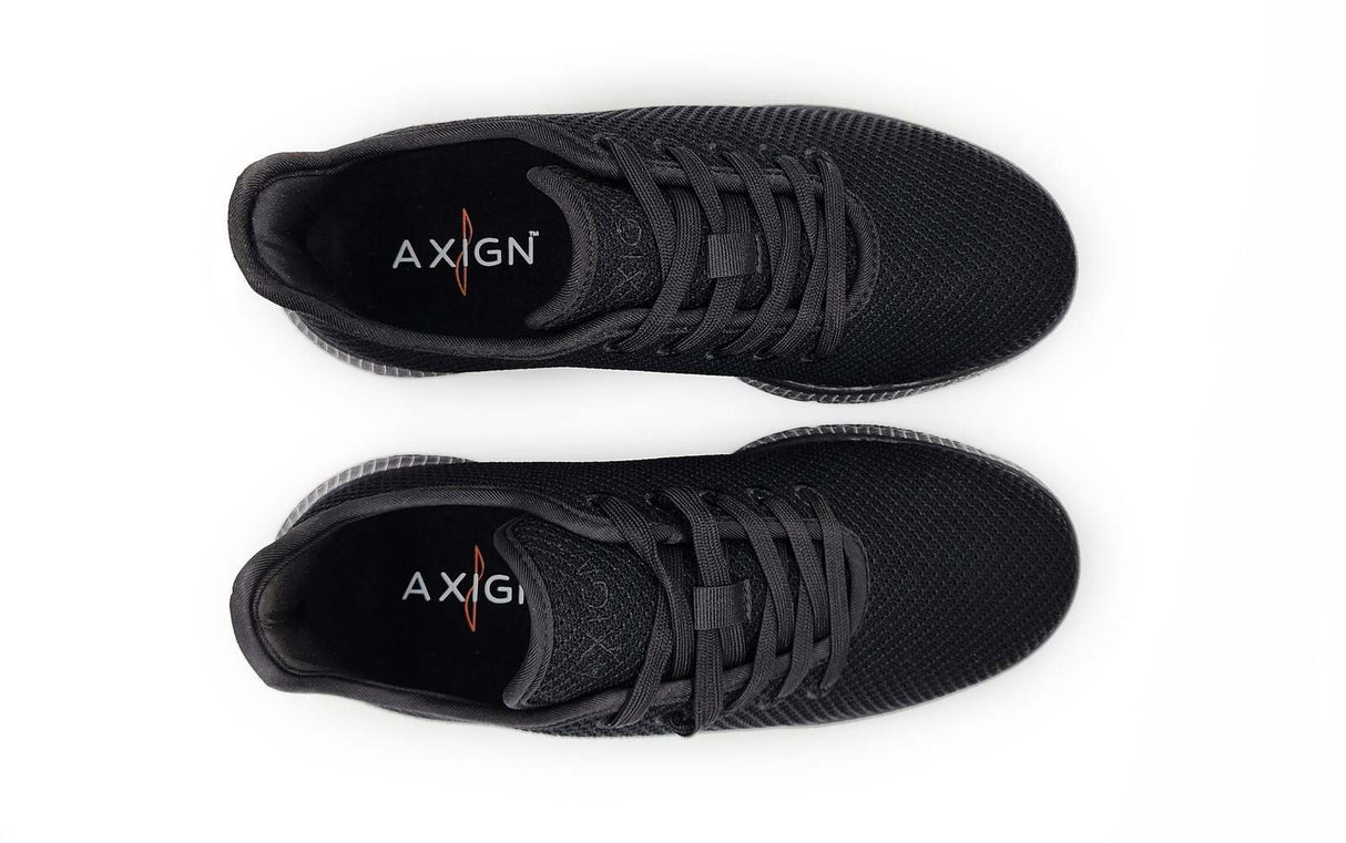 Axign River V2 Lightweight Casual Orthotic Shoes Archline Orthopedic - Black