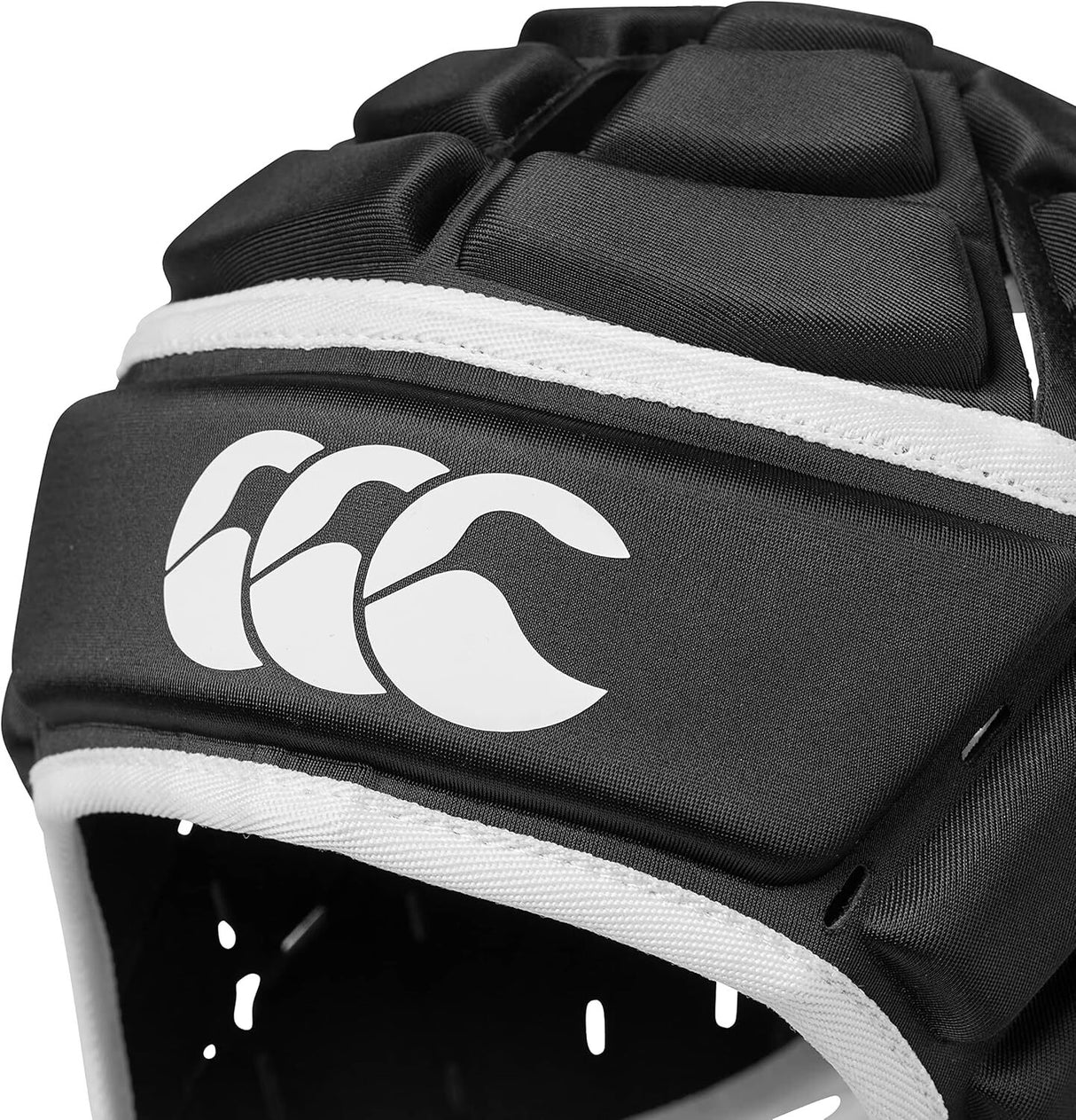 Canterbury Unisex Rugby Core Headguard Football NRL AFL Padded Helmet in Black