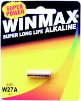 Size W27A Alkaline Battery Super Long Life 12V Battery - 1 Pack