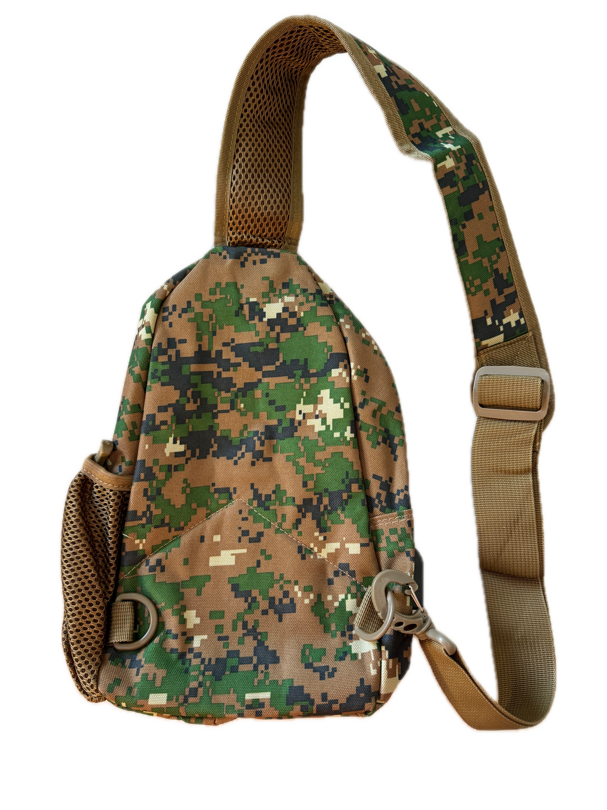 Tactical Camo Crossbody Bag Chest Shoulder Sling Backpack Army Camouflage