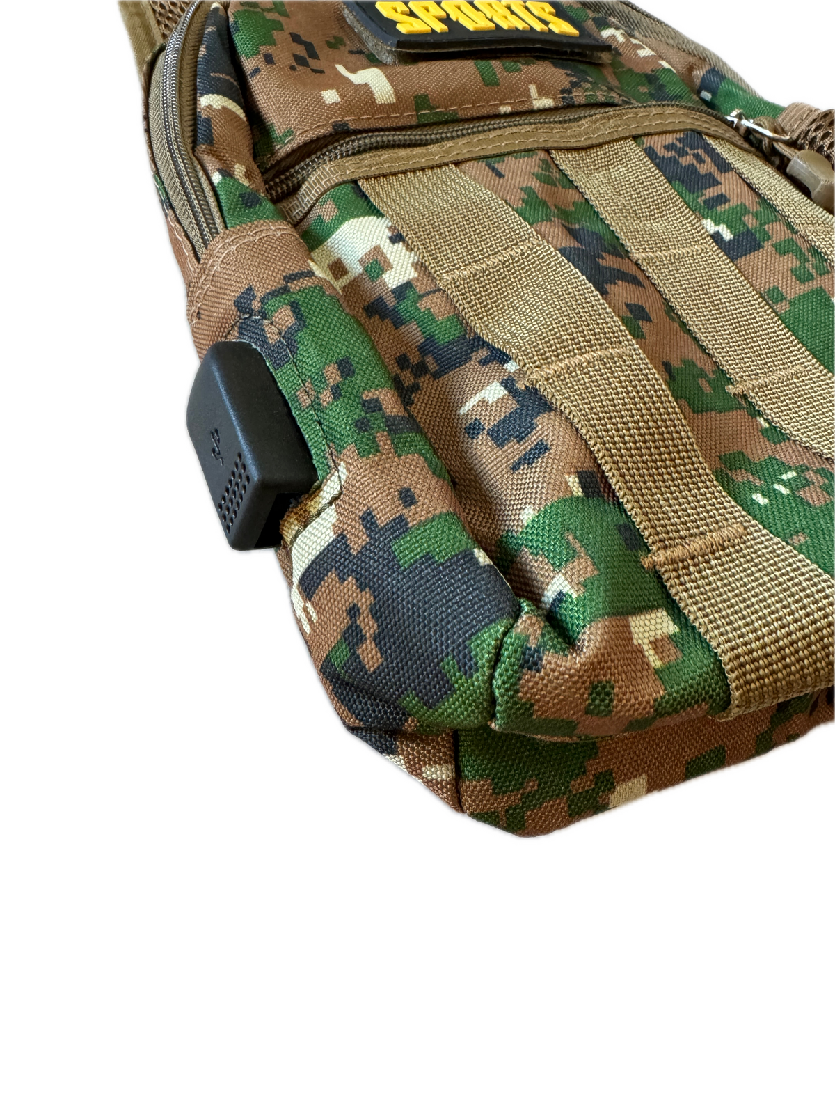 Tactical Camo Crossbody Bag Chest Shoulder Sling Backpack Army Camouflage