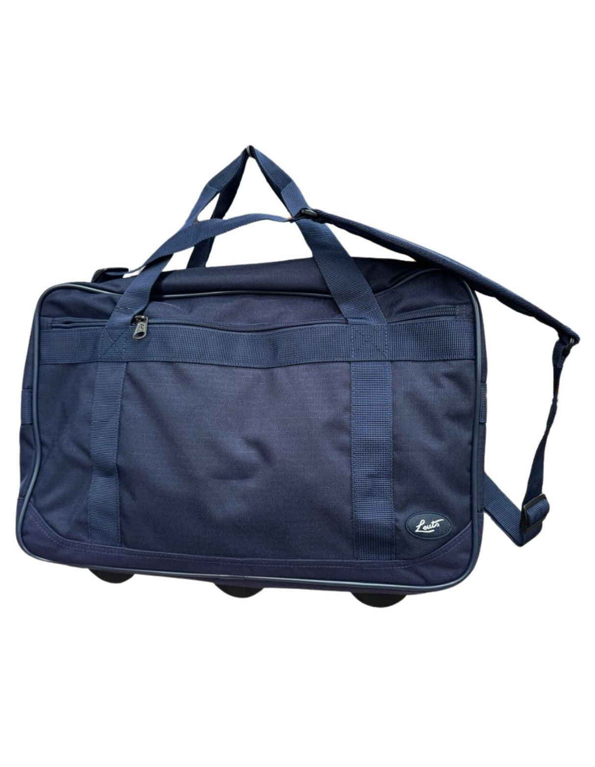 44L Foldable Duffel Bag Gym Sports Luggage Travel Foldaway School Bags - Dark Navy