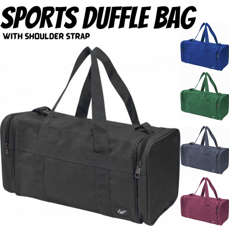 28L Travel Foldable Duffel Bag Gym Sports Luggage Foldaway School Bags - Bottle Green