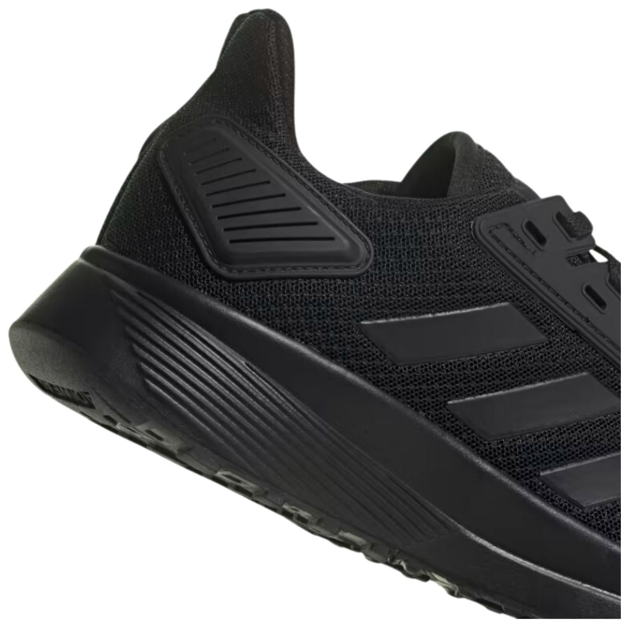 Adidas Duramo 9 Mens Running Sports Mesh Shoes - Black