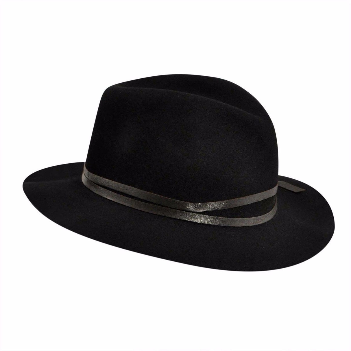 BAILEY Obie 100% Wool Felt Travel Hat Warm MADE IN USA Crushable 1371 Fedora