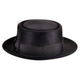 BAILEY Jett Pork Pork Pie Hat 100% Wool Made In USA Trilby Fedora