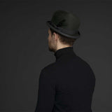 Bailey Mens Harker Bowler Hat Made in USA Fit for Autumn/Winter Season - Black