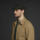 Bailey Mens Lazar Ivy and Flat Cap - Dark Coffee