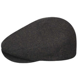 Bailey Mens Farrow Ivy Flat Cap For Autumn/Winter Season - Olive/Black