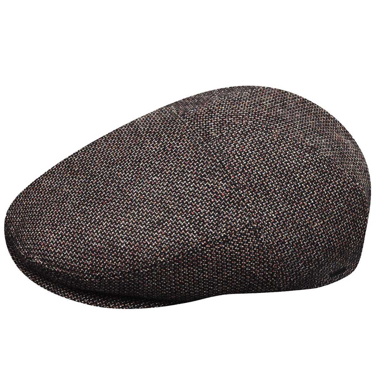 Bailey Mens Holford Ivy Flat Cap Fit for Autumn/Winter Season - Black Multi