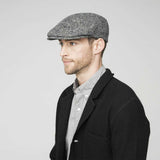 Bailey Mens Tifton Newsboy Cap For Autumn/Winter Season Hat - Grey