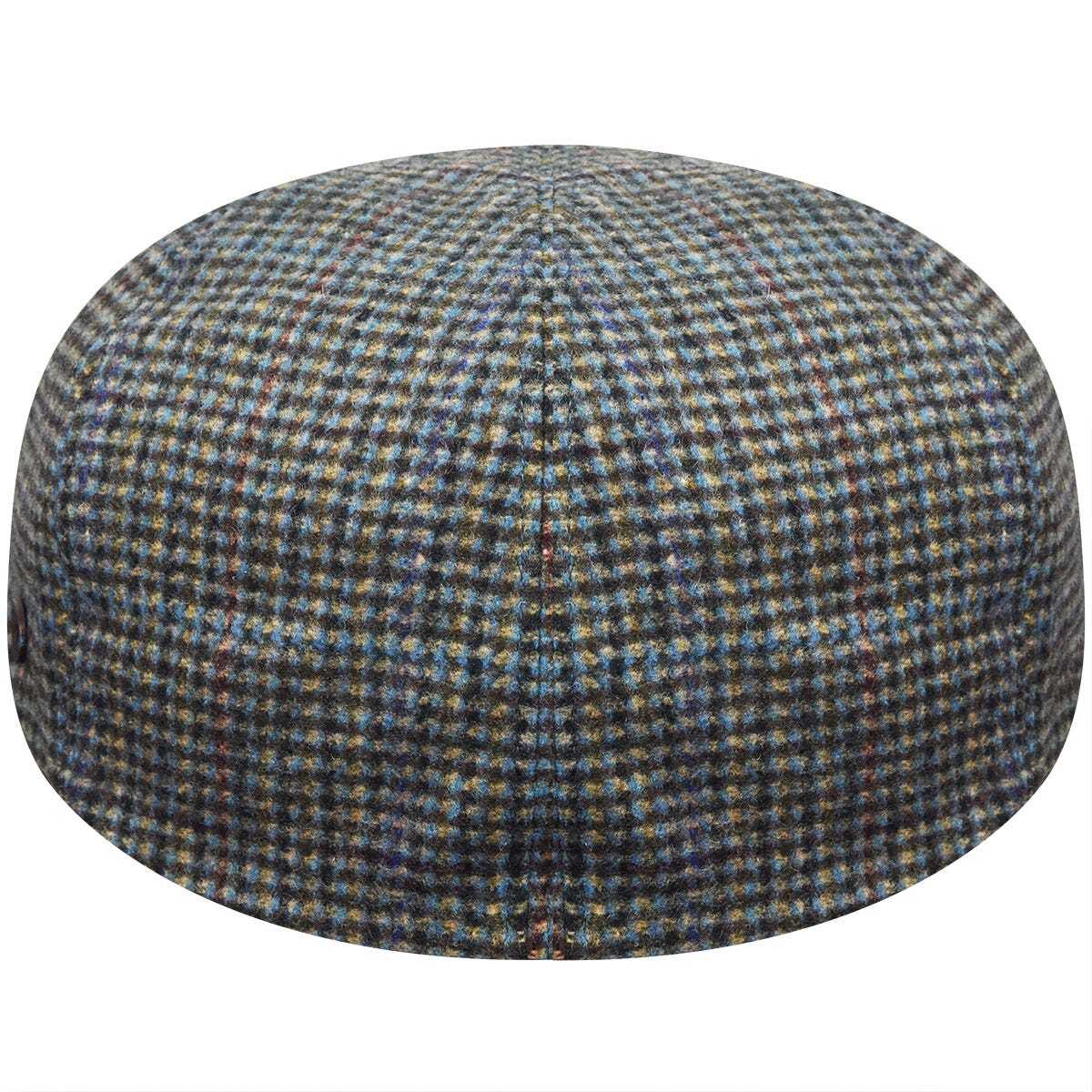 Bailey Mens Rish Ivy Flat Cap For Autumn/Winter Season - Olive Plaid