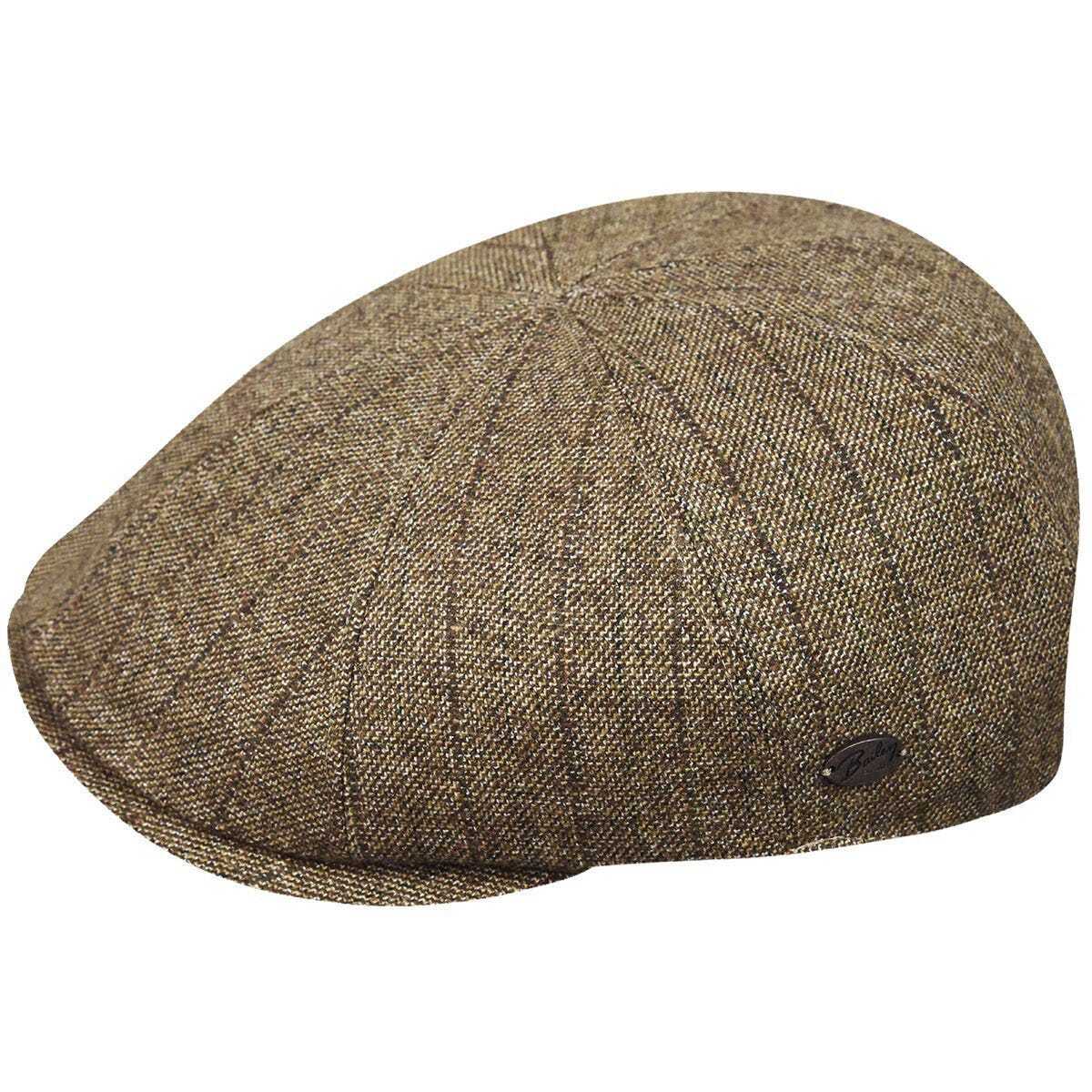 Bailey Mens Edford Newsboy Cap Good For Autumn/Winter Season - Brown