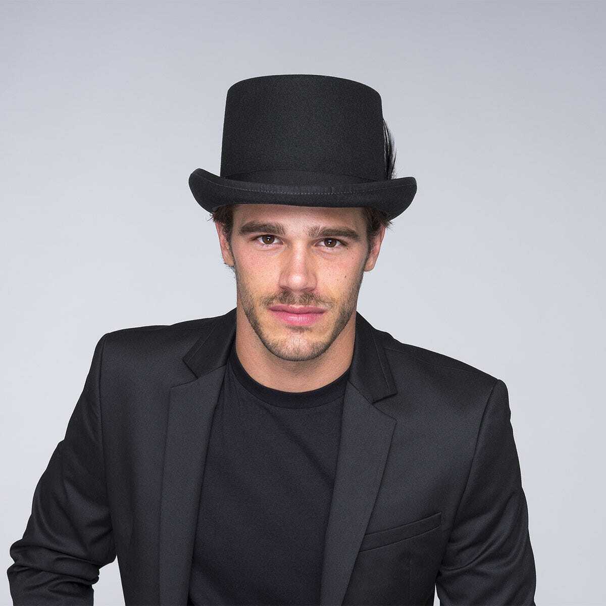 Bailey Mens Ice Top Hat Good For Autumn/Winter Season - Black