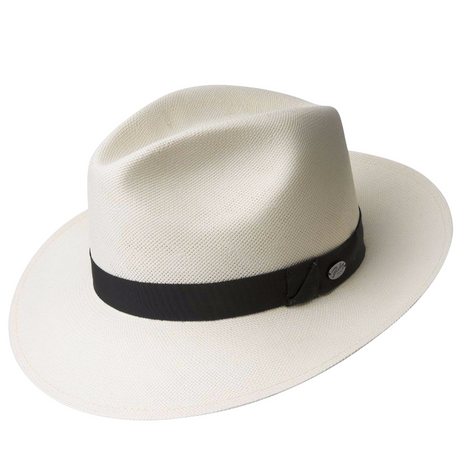 BAILEY Blackburn Lite Shantung Straw Hat MADE IN USA Trilby Fedora 63117 - Natural