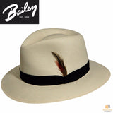 BAILEY Konrath Lite Straw Hat Summer Sun MADE IN USA Trilby Fedora 63125