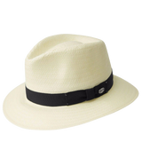 BAILEY Spencer Lite Straw Hat Summer Sun MADE IN USA Trilby Fedora in Natural