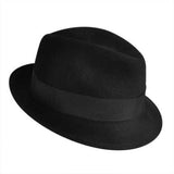 Bailey of Hollywood Mens Riff Fedora Hat Good For Autumn/Winter Season - Black