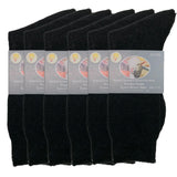 6 Pairs Merino Wool Blend Woolen Work Socks Hiking Heavy Duty Warm Thermal Bulk