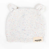 Ponchik Babies + Kids Bear Beanie Hat Warm Winter - Stardust