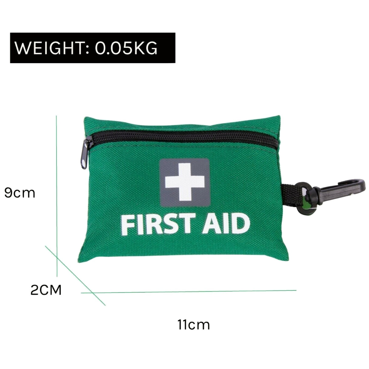 2x First Aid Kit 135pcs Big + Mini Emergency Medical Treatment Travel Set