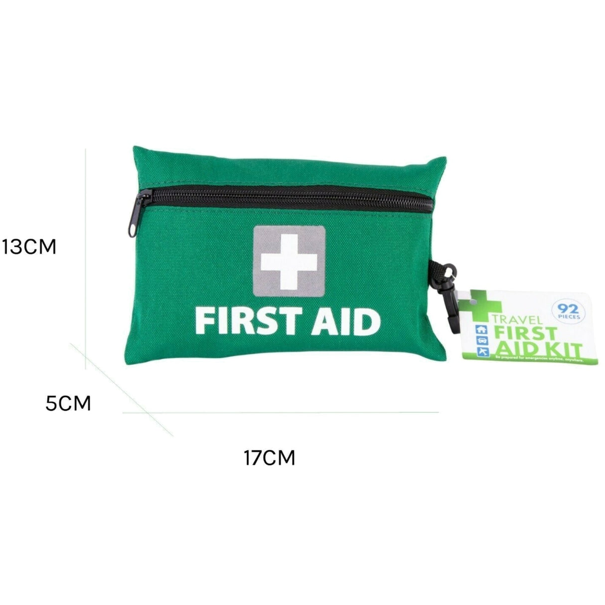 2x First Aid Kit 135pcs Big + Mini Emergency Medical Treatment Travel Set