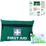 2x First Aid Kit 135pcs Big + Mini Emergency Medical Treatment Travel Set