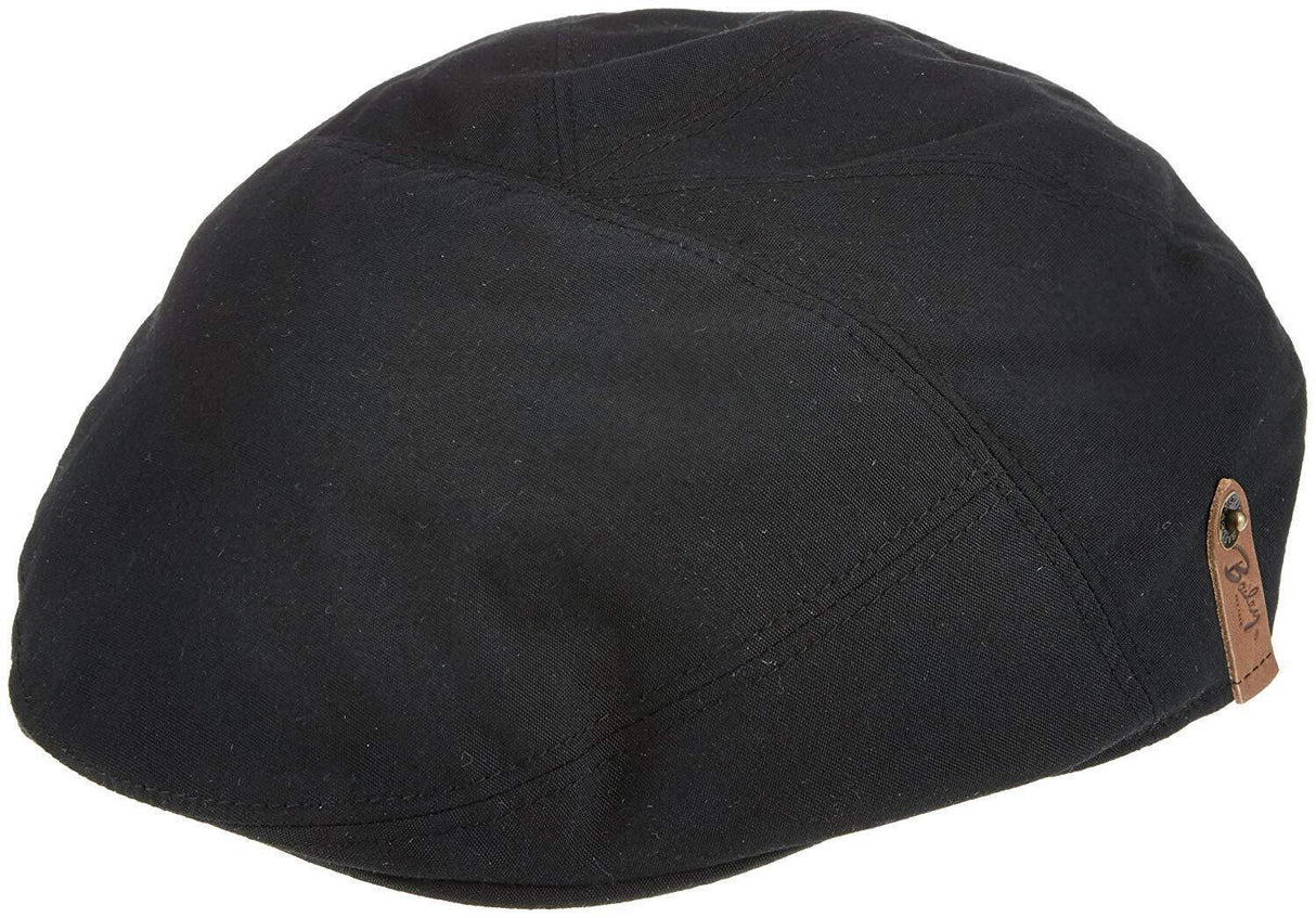 Bailey Of Hollywood Mens Graham Flat Cap Ivy - Black