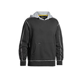 Bisley Flex & Move Contrast Hoodie Warm Jumper Cotton Fleece Winter Pullover Sweatshirt