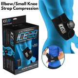 ICE 20 Elbow/Small Knee Strap Compression Therapy Wrap Cold Pain Relief