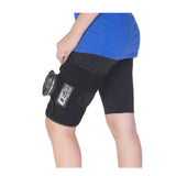 ICE 20 X-Large Single Knee Strap Compression Therapy Wrap Cold Pain Relief