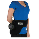 ICE 20 Back/Hip Strap Compression Therapy Wrap Cold Pain Relief