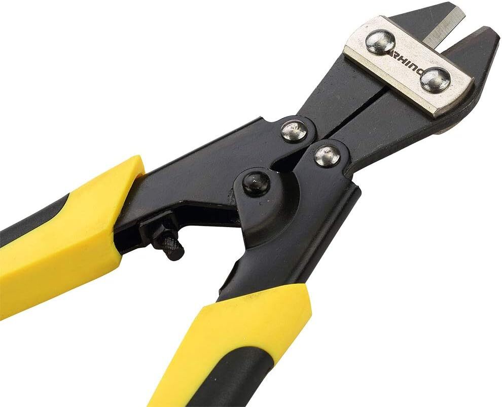 8" Heavy-Duty Mini Bolt Cutter Fence Wire Pliers Metal Iron Shear Cutting Tool