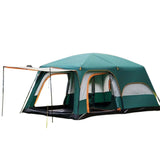 Tasman 3-5 Person Tent Camping Hiking Festival Pop Up Sleeping - Green