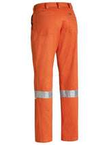 Bisley 3M Taped Original Work Pants Trousers - Orange