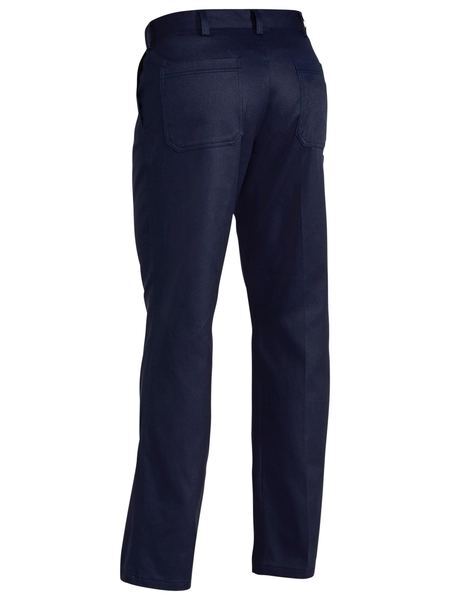 Bisley BP6007 Cotton Drill Pants Trousers Workwear - Navy - 122 Stout