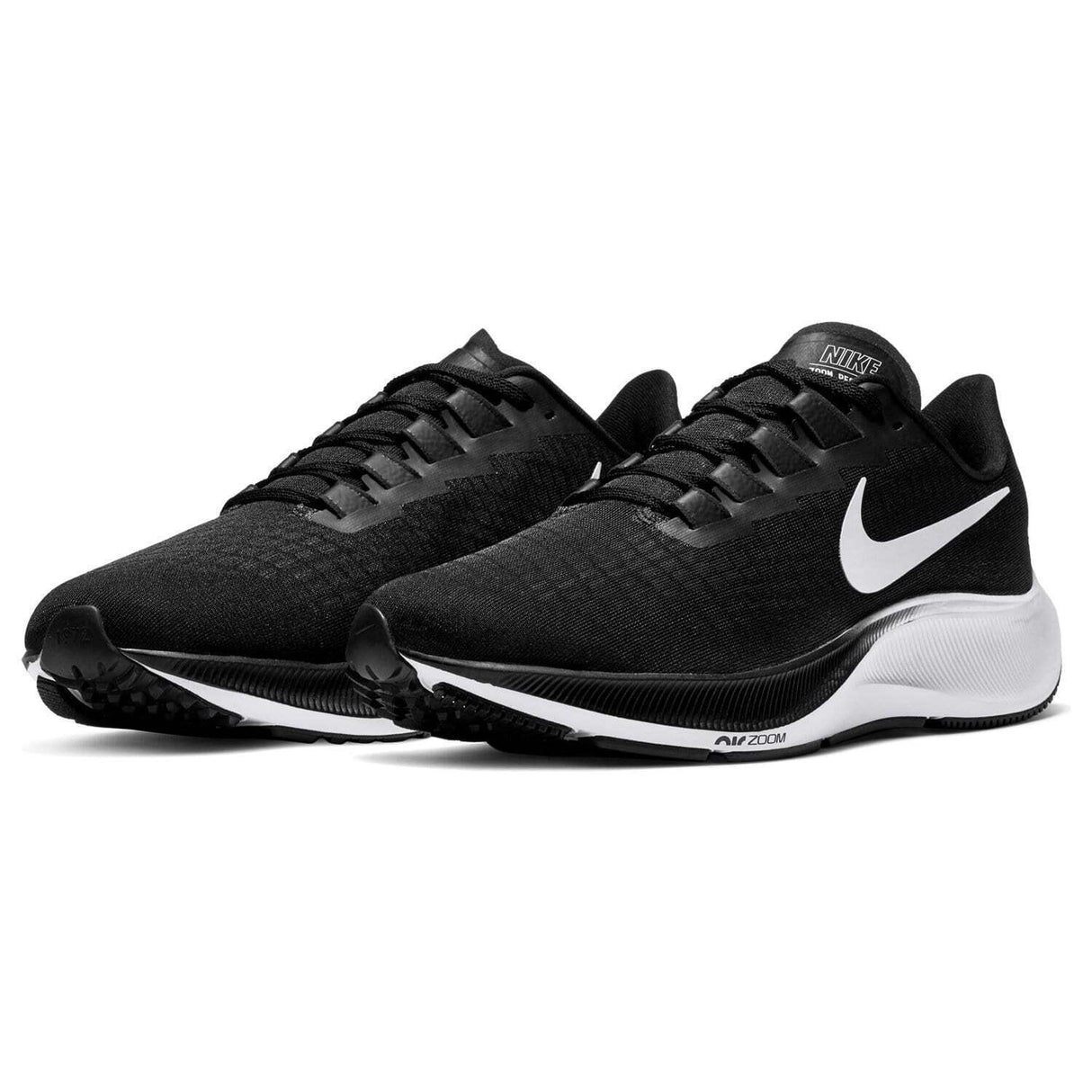 Nike Mens Air Zoom Pegasus 37 Shoes Runners Running - Black/White