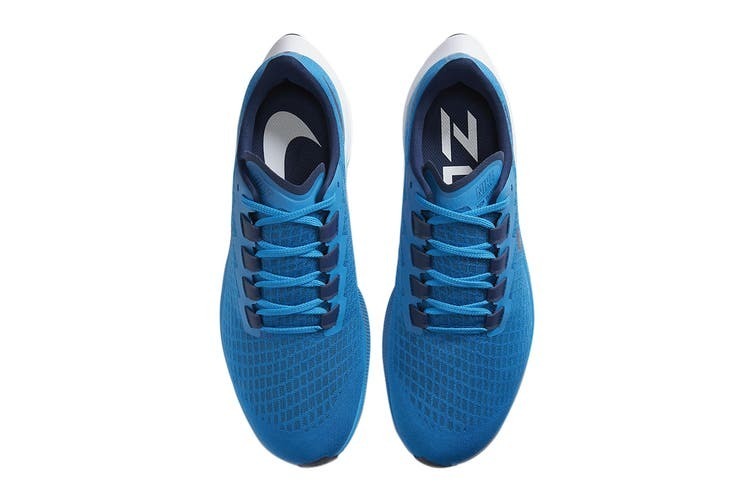 Nike Mens Air Zoom Pegasus Shoes 37-Photo Blue/Blue Void-White