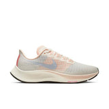 Nike Air Zoom Pegasus 37 Womens Running Shoe - Pale Ivory/Ghost - Barely Volt