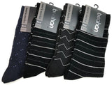 18 Pairs COTTON BUSINESS SOCKS Mens Dress Crew Plain Work Casual  BULK