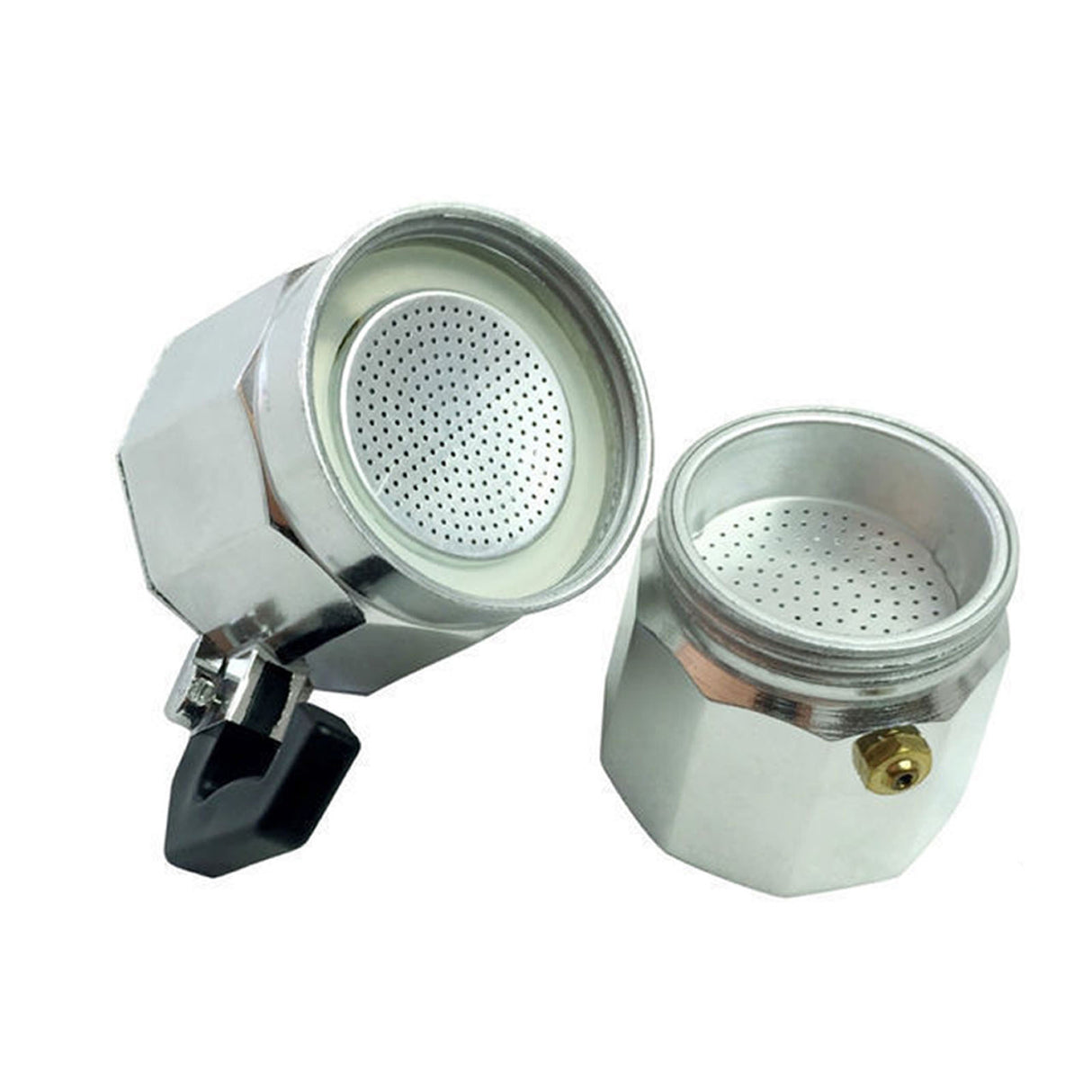 1 Cup Coffee Percolator Moka Espresso Stove Top Maker Perculator Aluminium