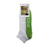 24x COTTON ANKLE SOCKS Sport Cushion Foot Low Cut Running - Assorted Colours Bulk