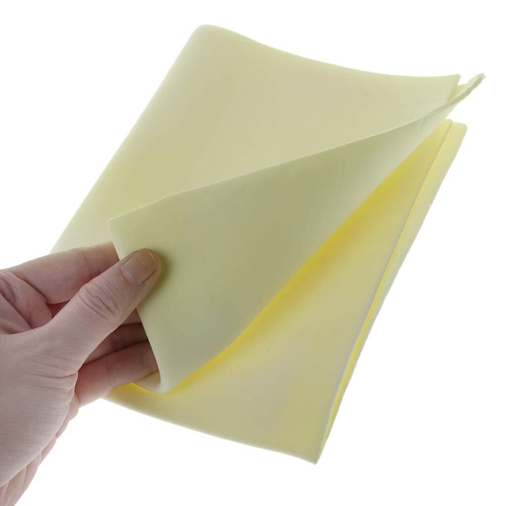 3X Cleaning Cloth - MAGIC Towel Drying TV Car Kitchen Yellow Reusable Strong