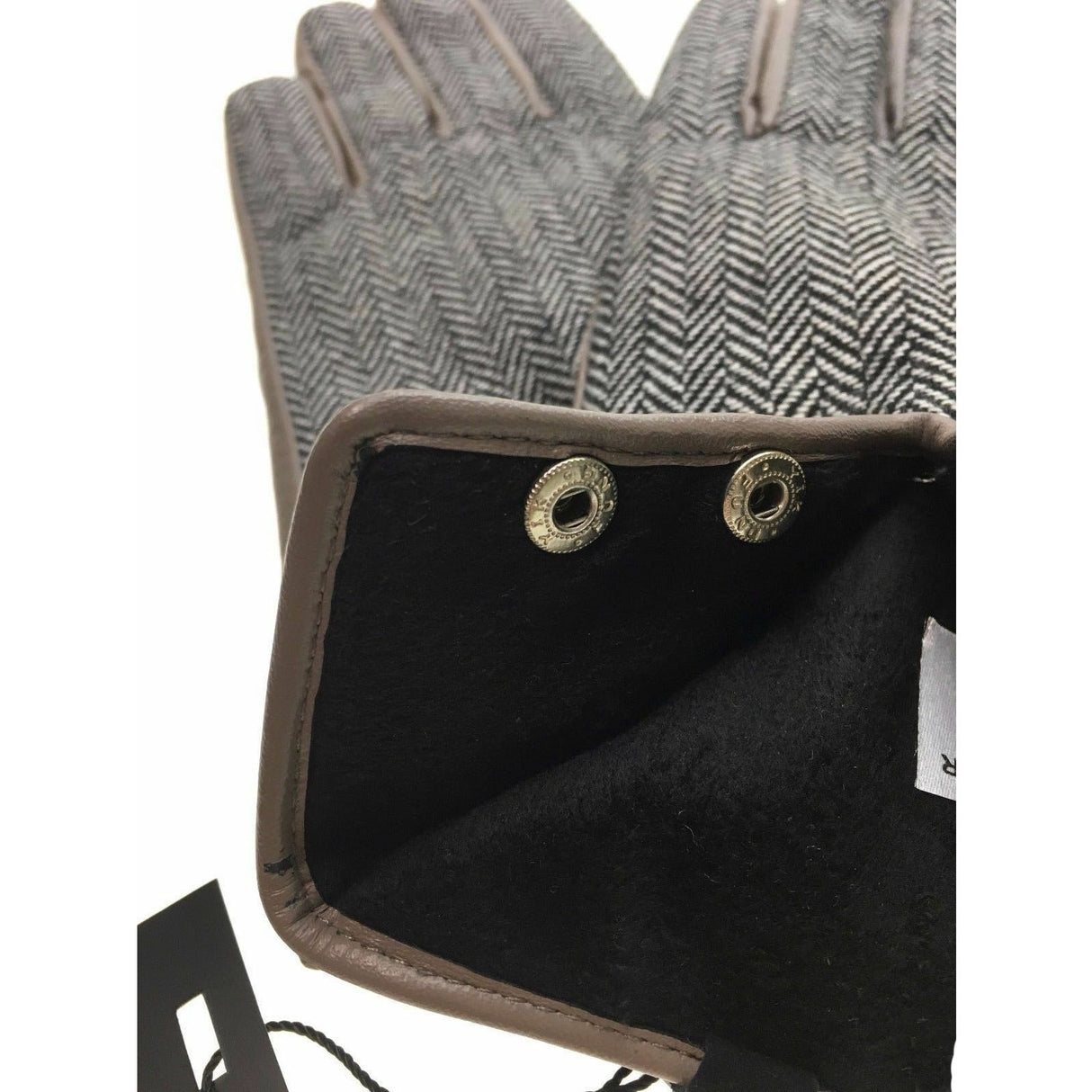 DAVID LAWRENCE Womens Tweed Sheepskin Leather Gloves Warm Soft 3692 Ladies