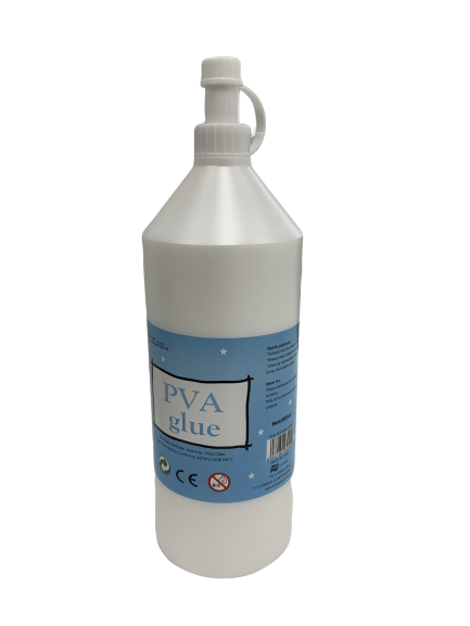 500ml Bottle WHITE PVA GLUE Wood Craft Paper Stick High Strength